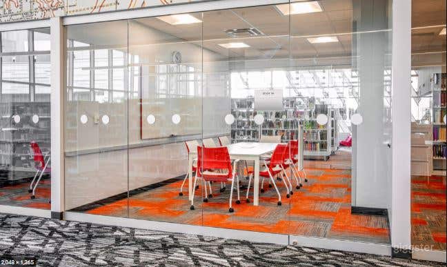 Library Study room for 7-10 people in River Center Branch Photo 1
