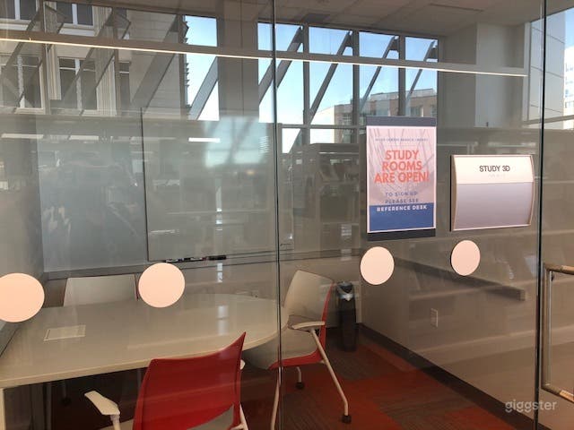  Library Study room for 7-10 people in River Center Branch 