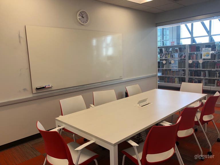  Library Study room for 7-10 people in River Center Branch 
