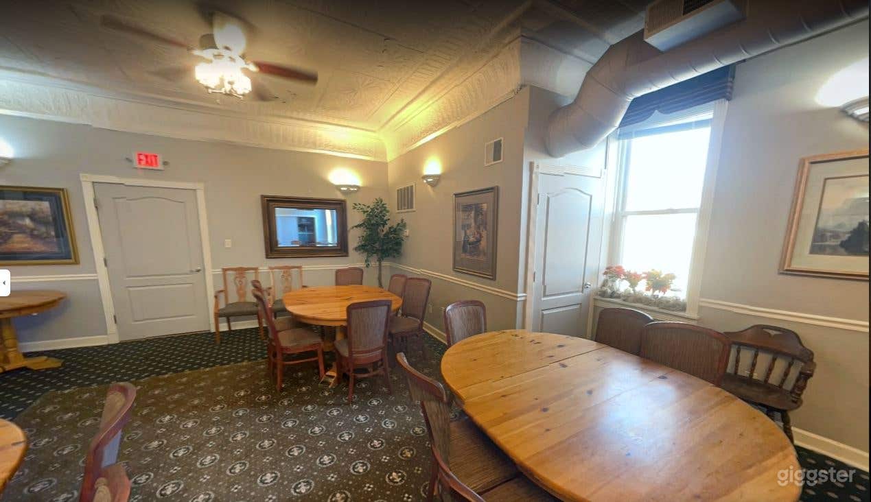  Featuring a historic tin ceiling from the 1904 Worlds Fair, Mercantile room  for 40 people in Pacific Photo 2