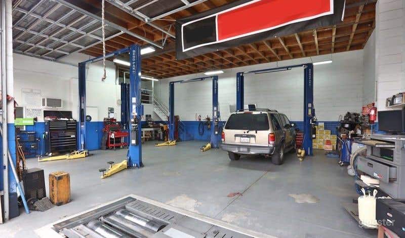 Massive Automotive Repair Shop Perfect for Productions Photo 1