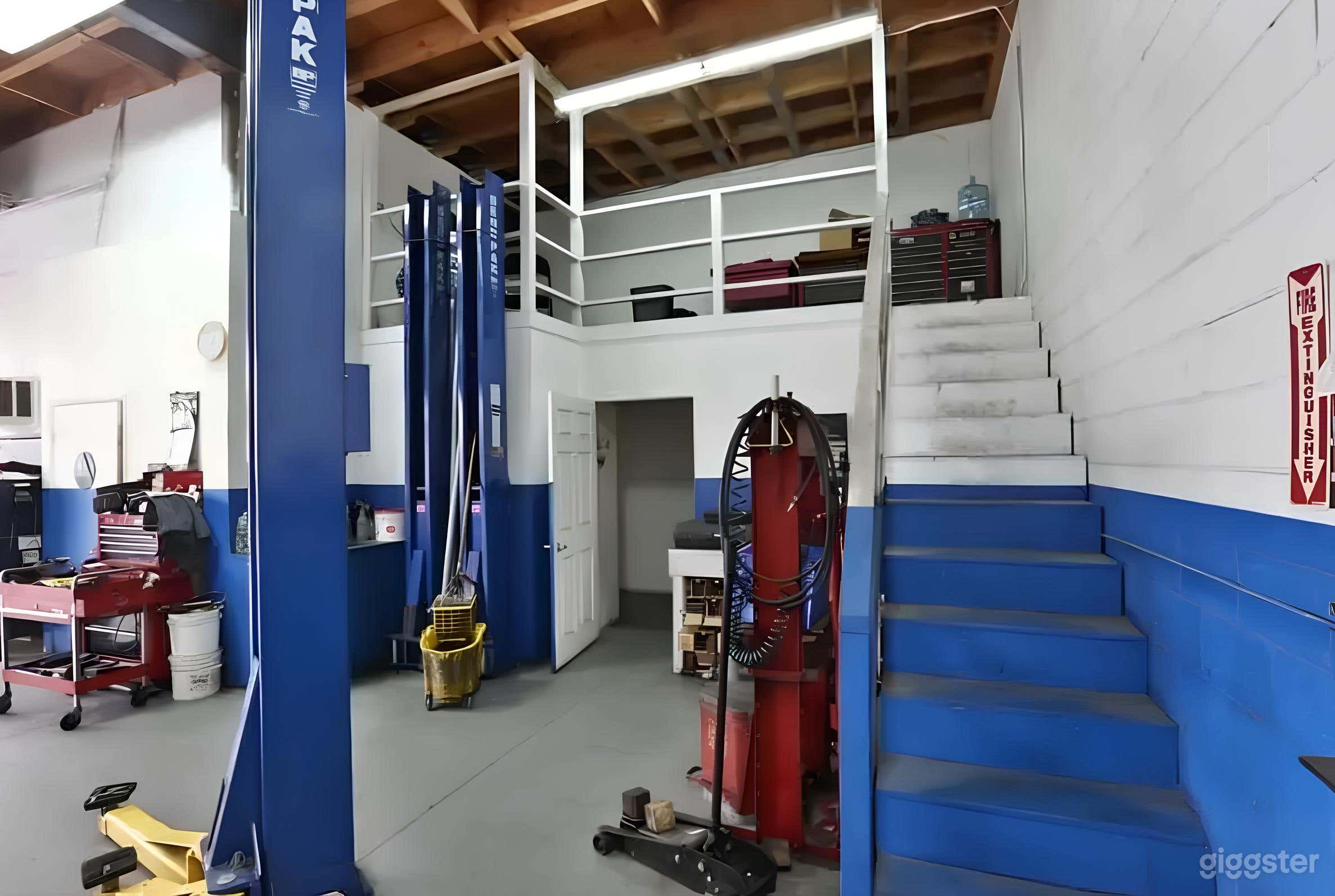 Massive Automotive Repair Shop Perfect for Productions Photo 4