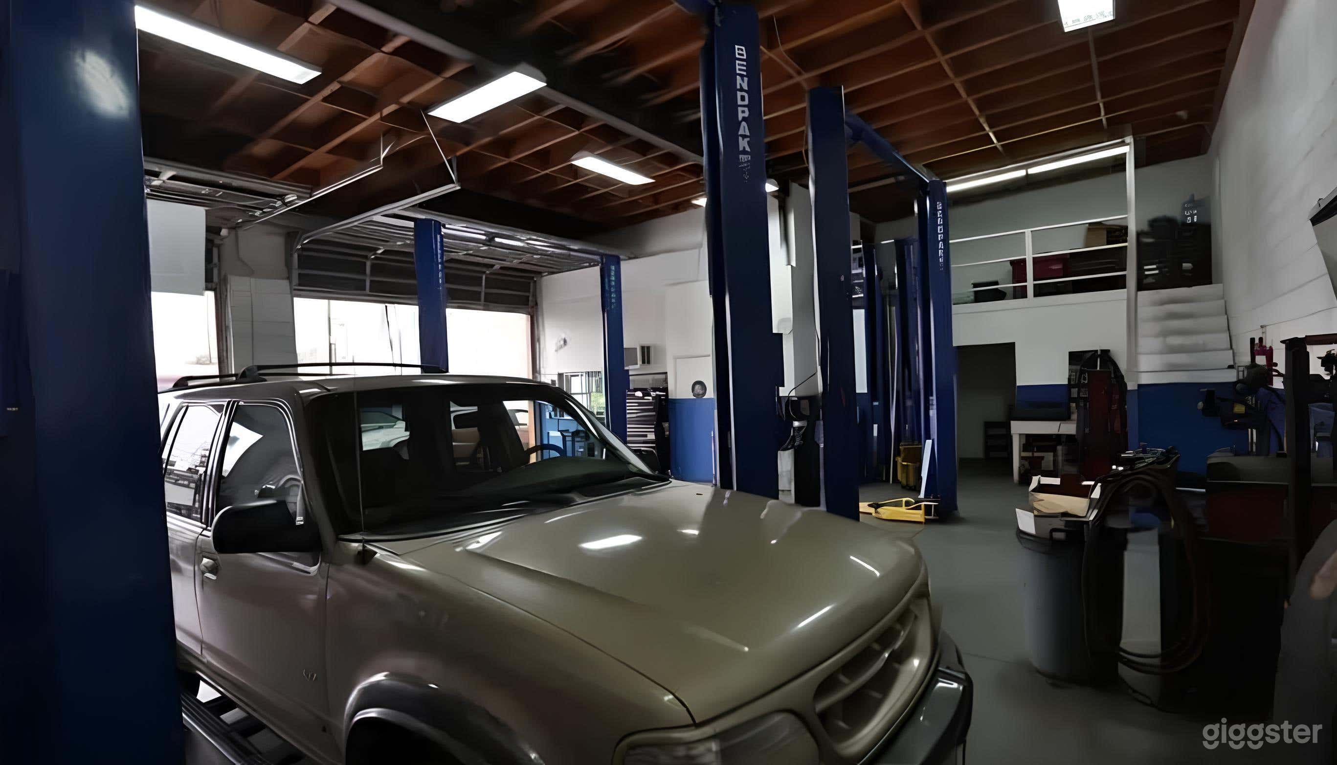 Massive Automotive Repair Shop Perfect for Productions Photo 2