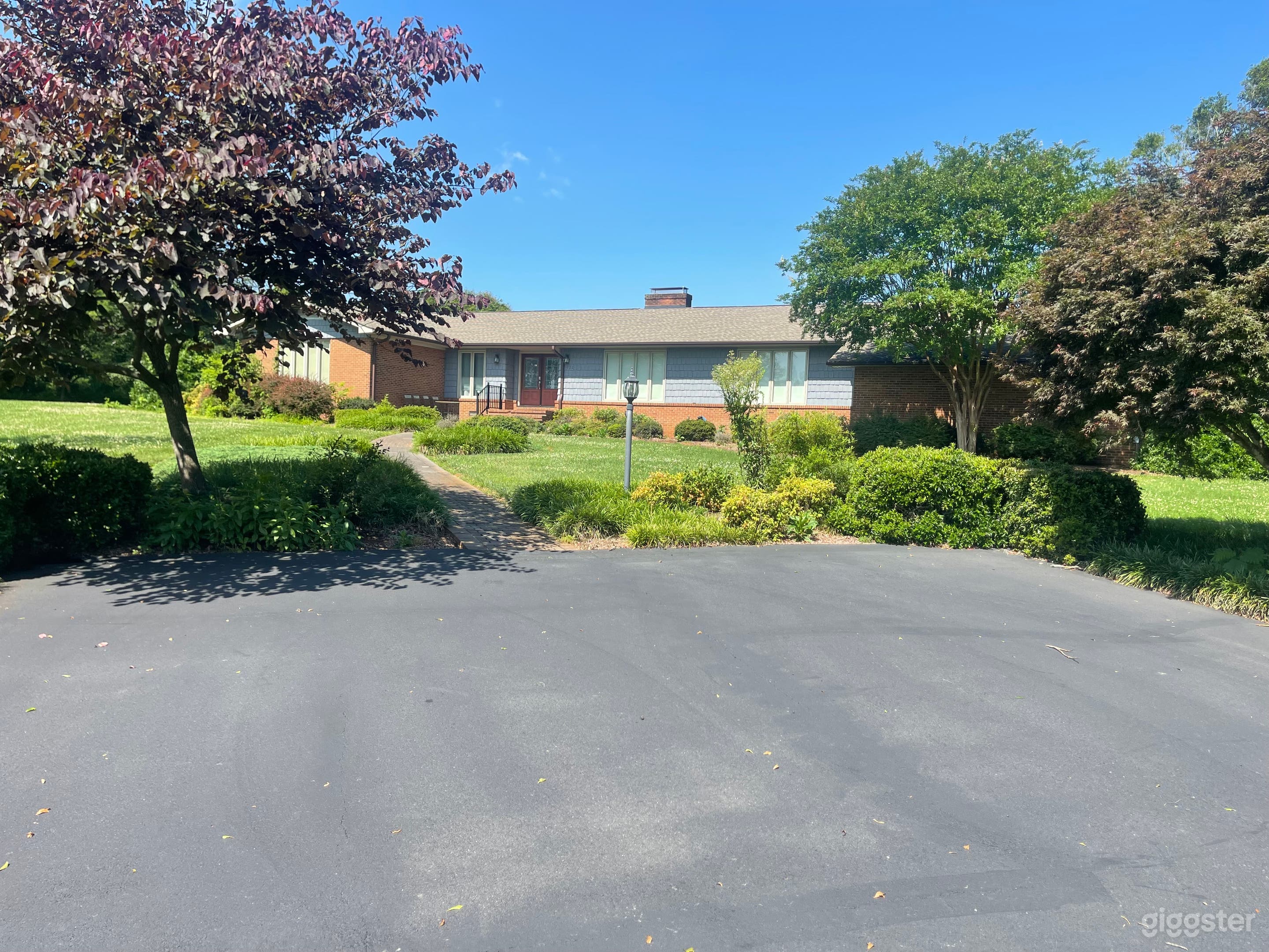 View from visitors parking