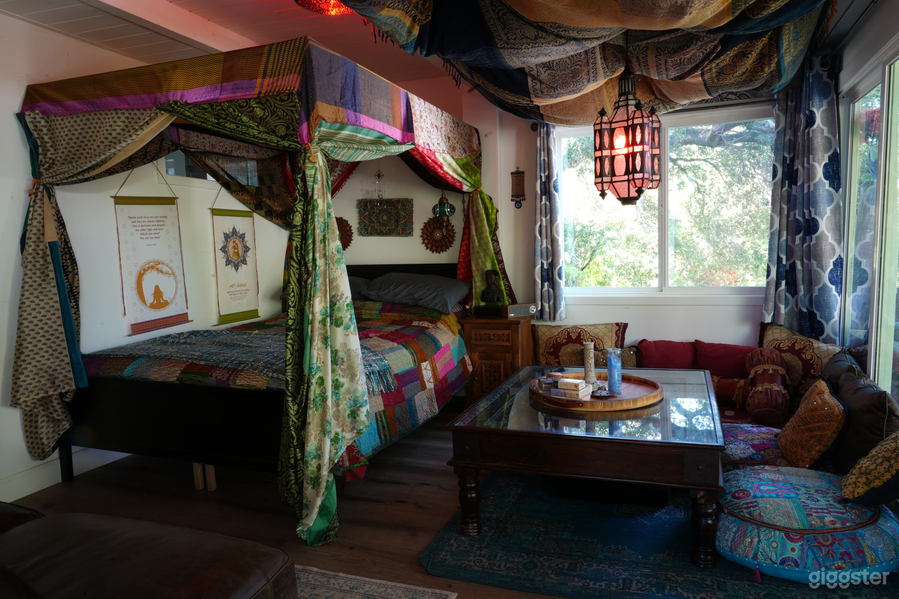 The Zen Den - Moroccan Inspired Room &amp; Patio Photo 1