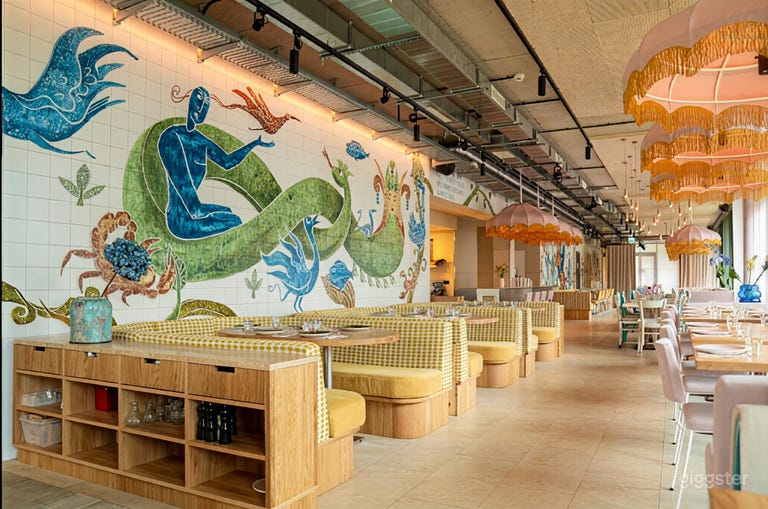  Fresques murales colorées 26 Fine Dining dans un cadre unique 
