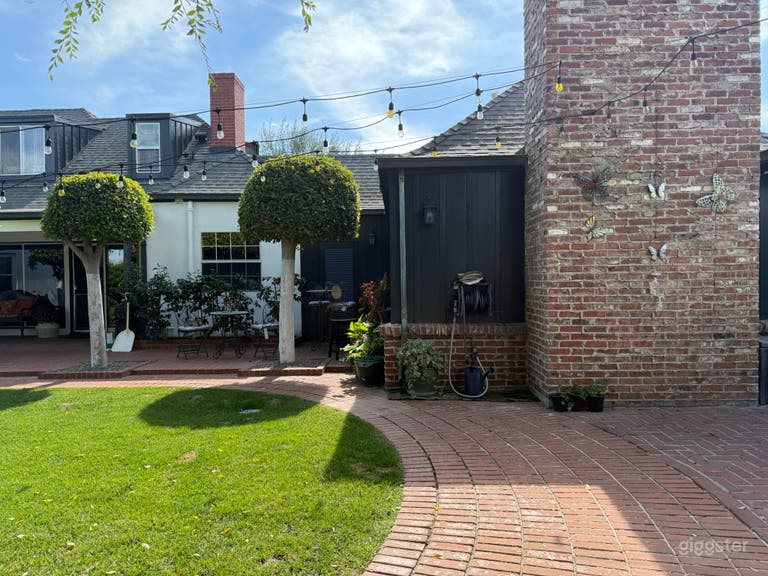  Elegant Corner-Lot Backyard with Pool, Cabanas & Lush Garden 