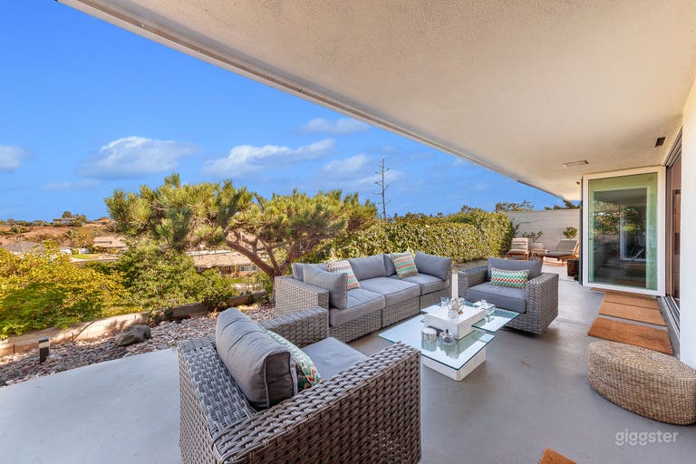  Patio with canyon view 