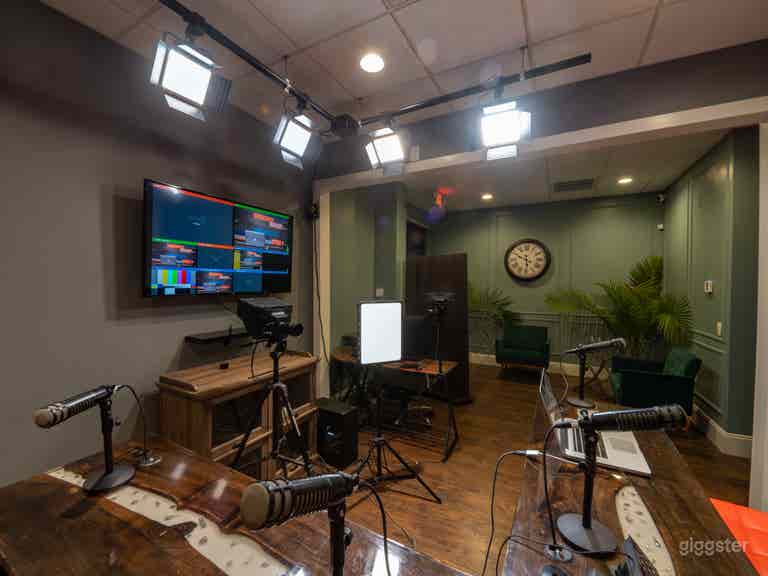  Full Functioning Podcast Studio in Raleigh 