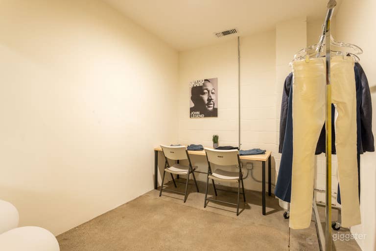  private office / styling area 