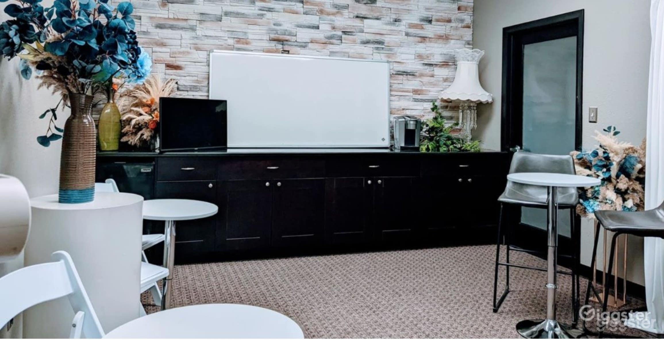 Set it up as conference or meeting room.