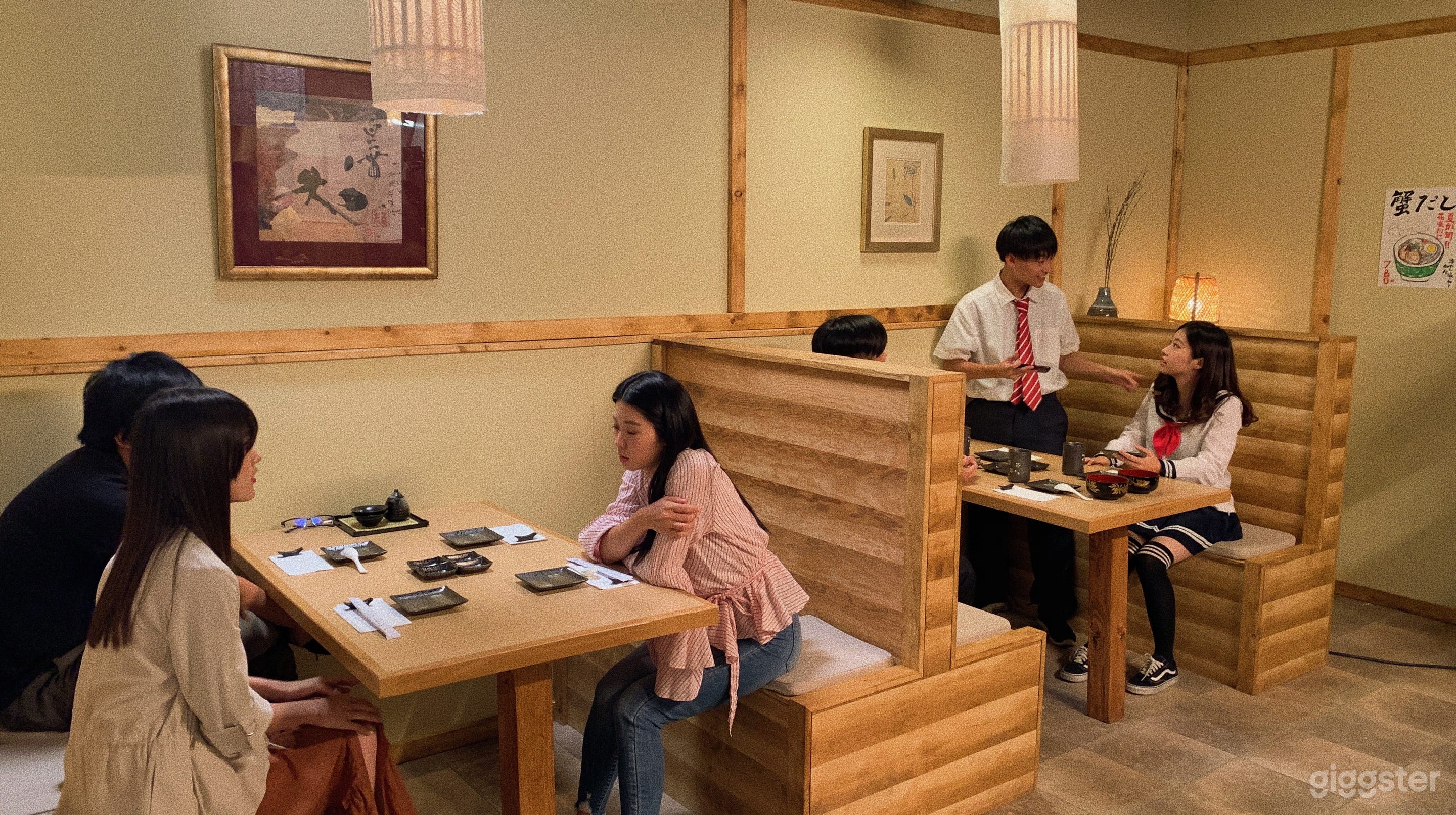 Japanese Restaurant Sushi and Ramen Bar Cafe Set Photo 4