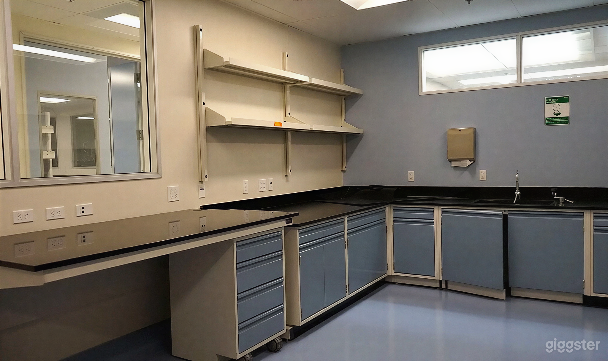 Clean and Modern Medical Laboratory Photo 1