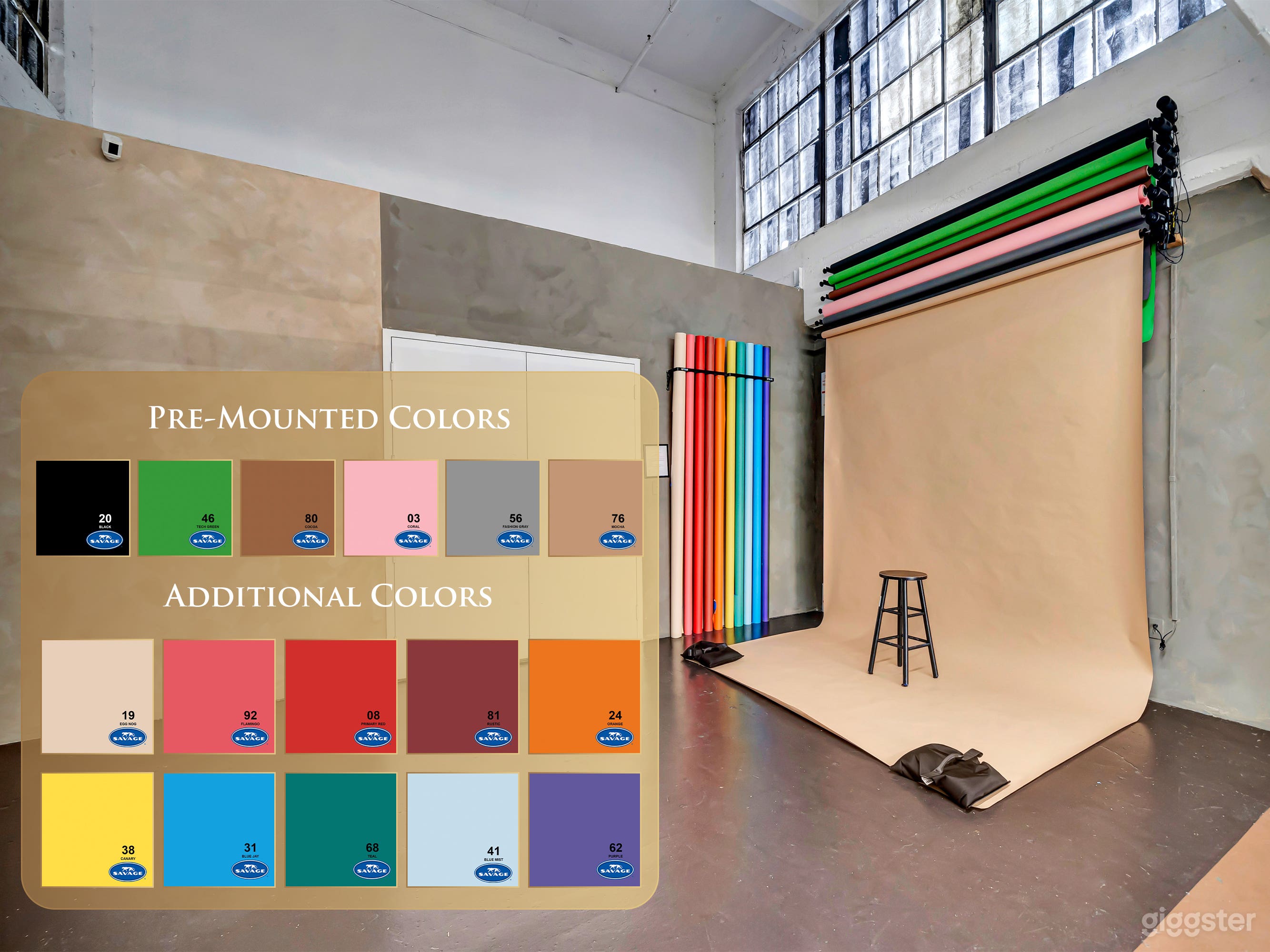 503: Natural Light Cyc Wall Studio + FREE LIGHTING Photo 2