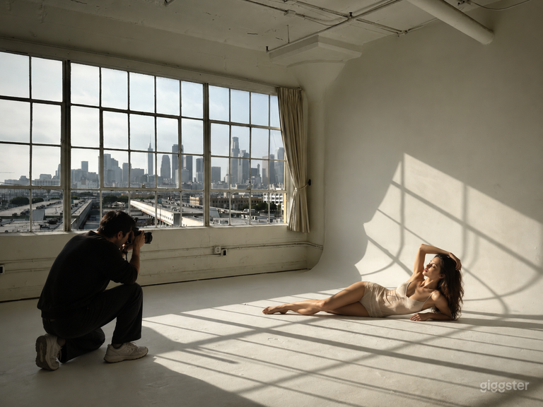  503: Natural Light Cyc Wall Studio + FREE LIGHTING 