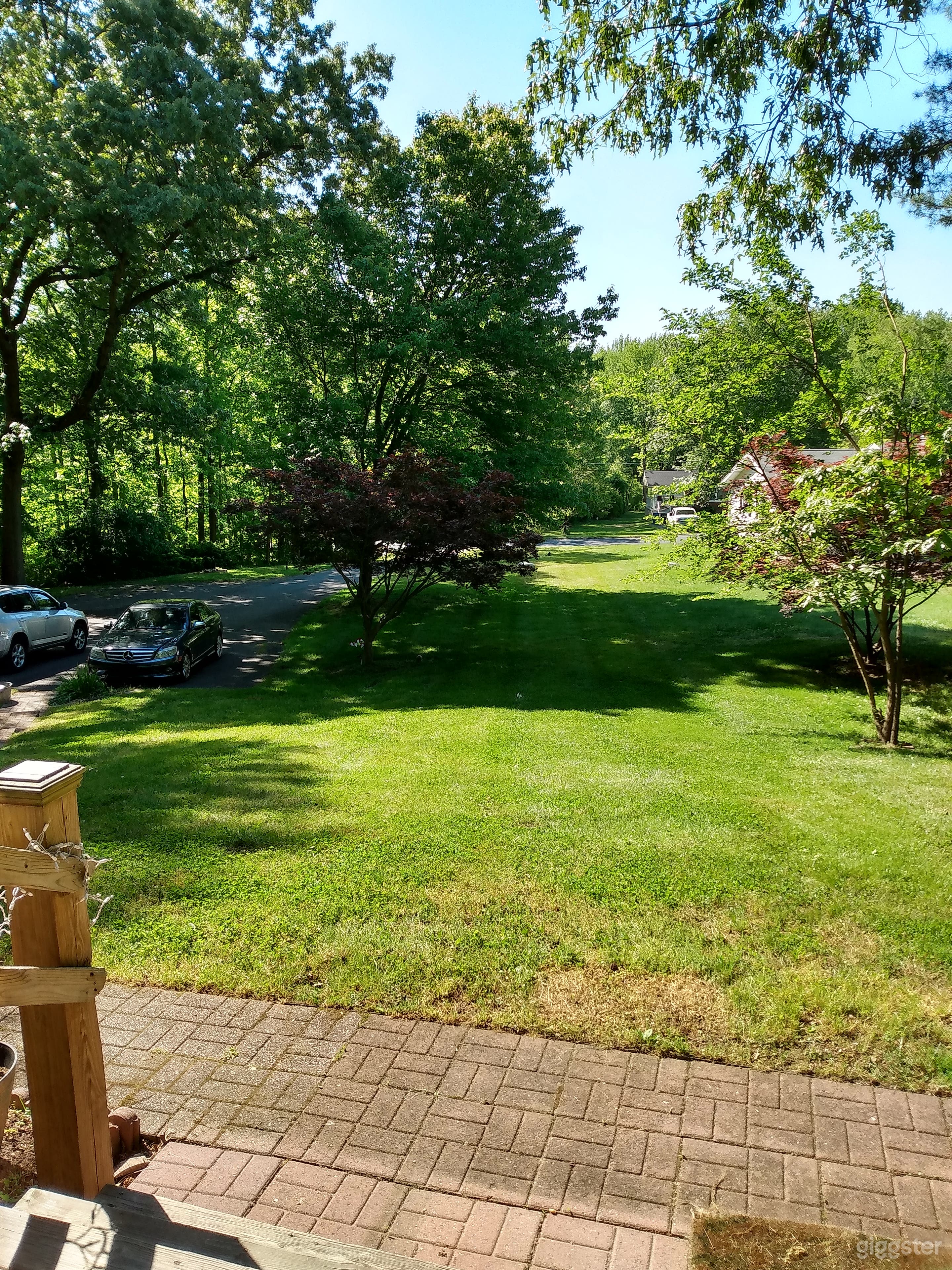 View from front porch