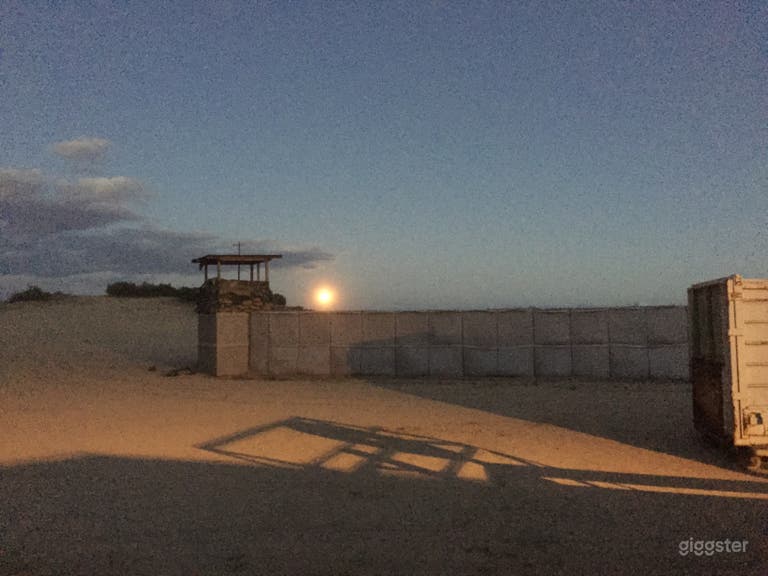  Sunrise on our "Forward Operating Base". 