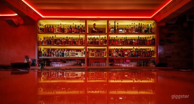  Chic and Vibey Pink Hued Cocktail Lounge 