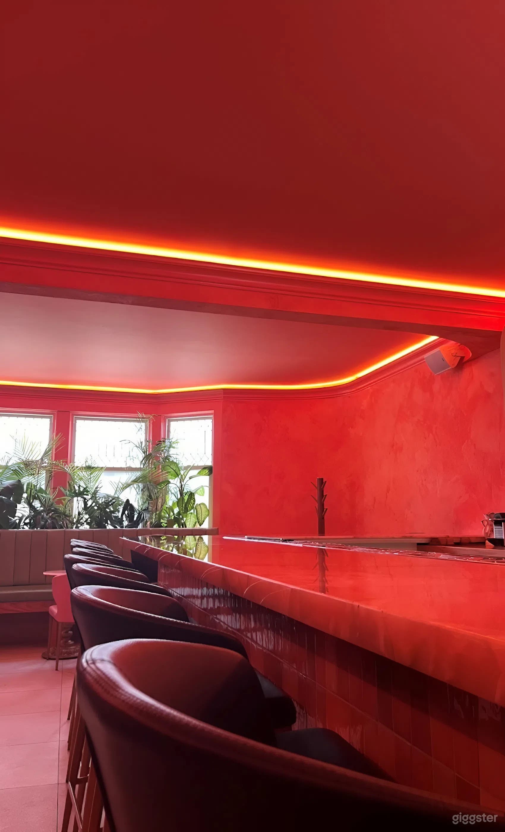 Chic and Vibey Pink Hued Cocktail Lounge Photo 4
