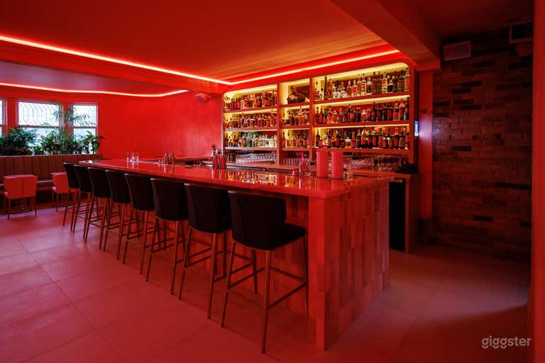  Chic and Vibey Pink Hued Cocktail Lounge 