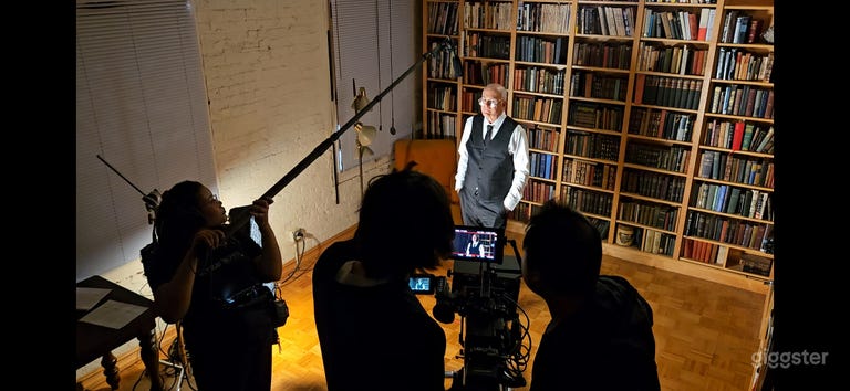  Library utilized for live audio film recordings 