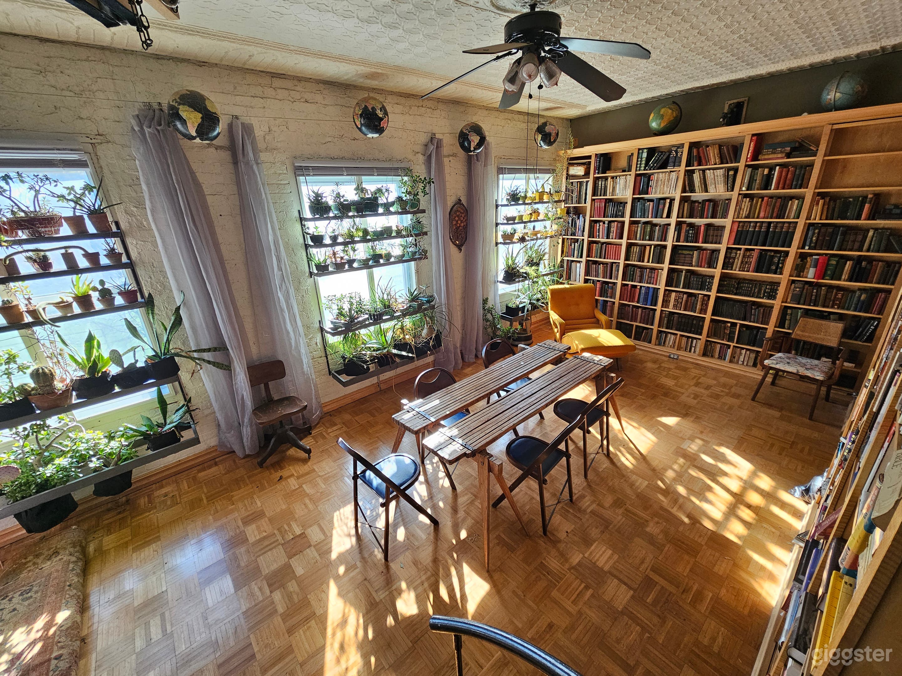  Unique Library in 1920's Warehouse Photo 1