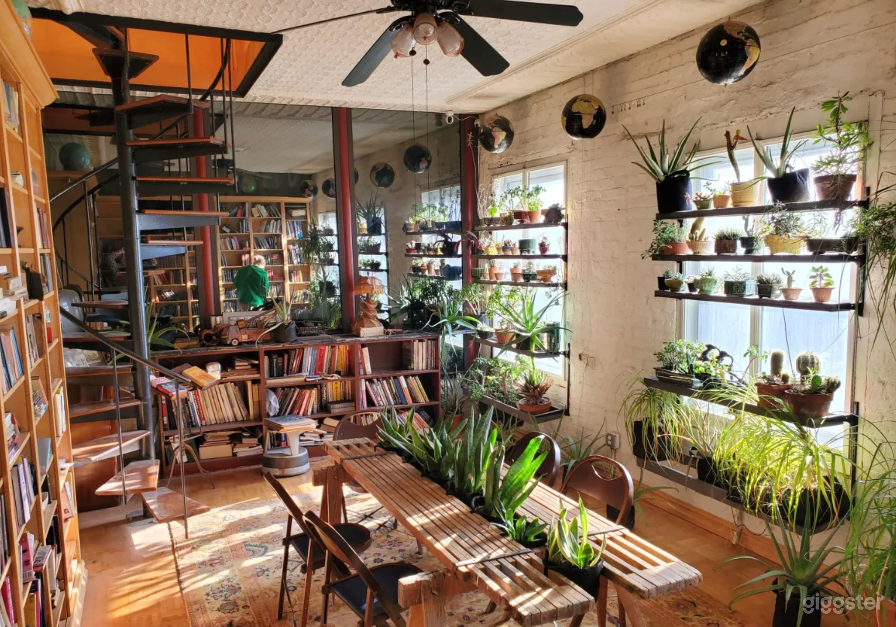  Unique Library in 1920's Warehouse Photo 4