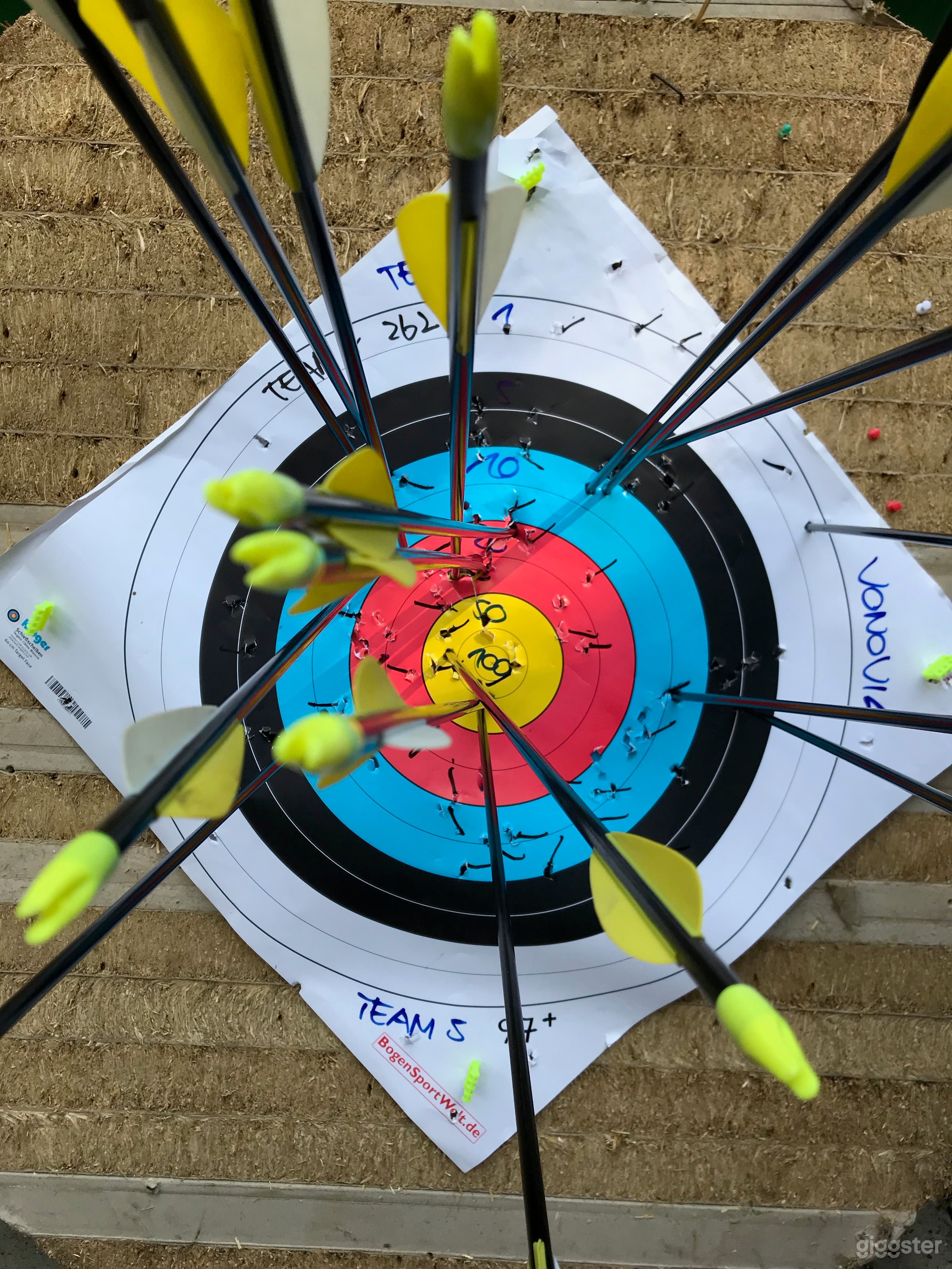 Bogenschießen Parcours im Freien