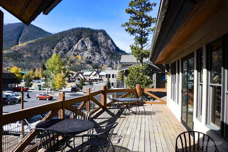  Upstairs Balcony with a Beautiful View of the Rocky Mountains 