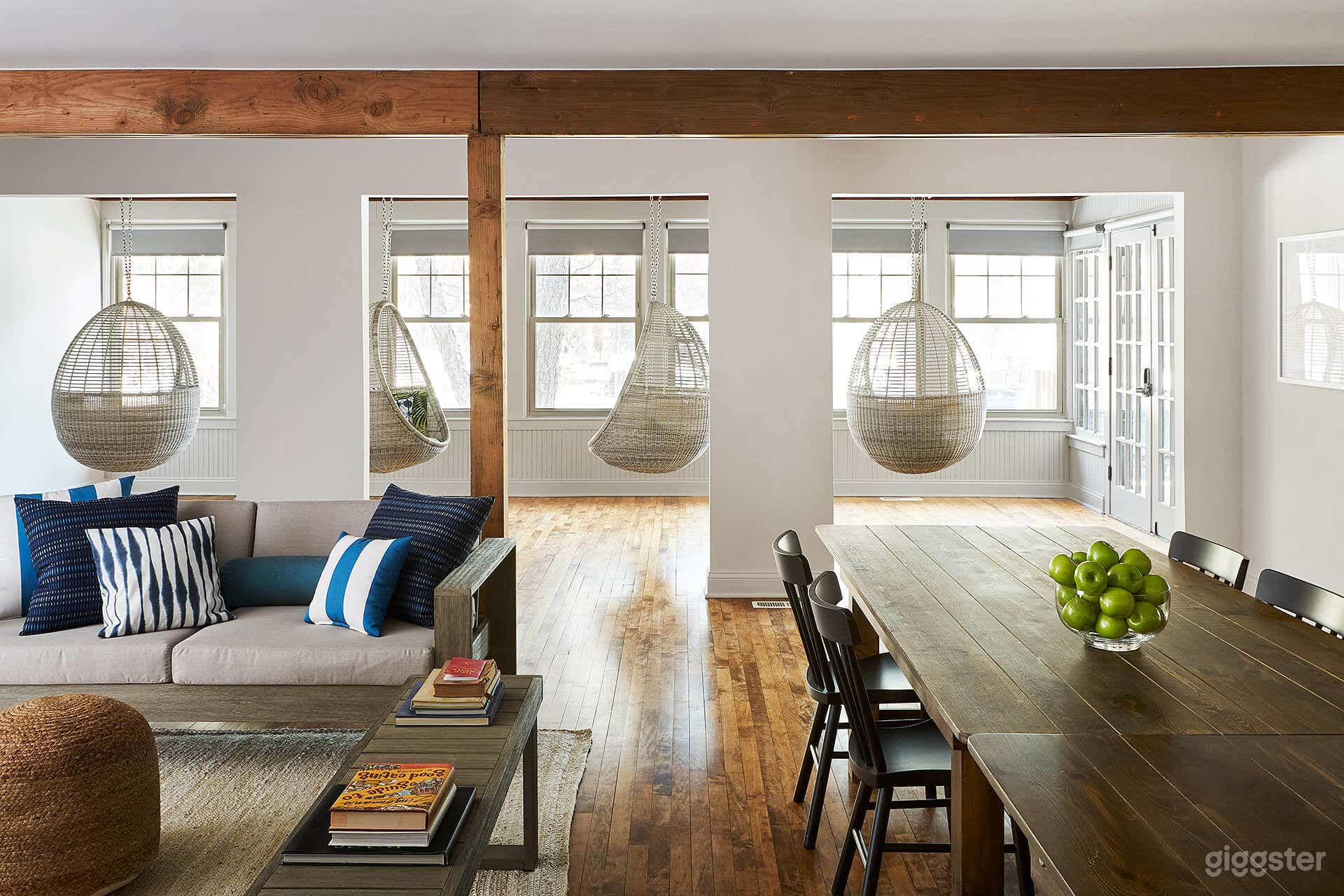 Modern &amp; Rustic Retreat in the Woods  Photo 1