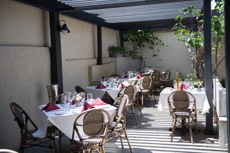  La terraza del jardín 
