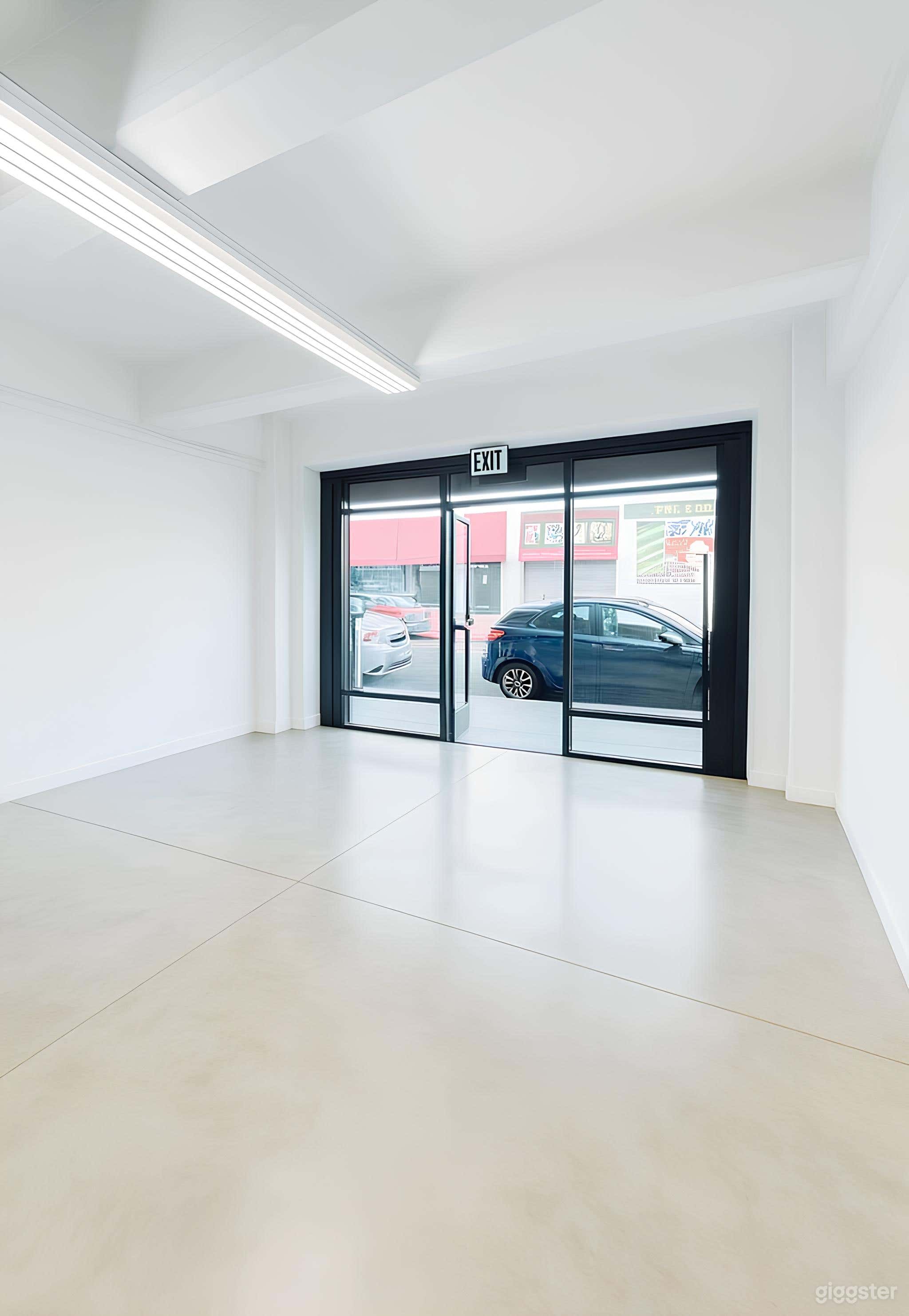 Bright Minimalist Industrial Studio Photo 2