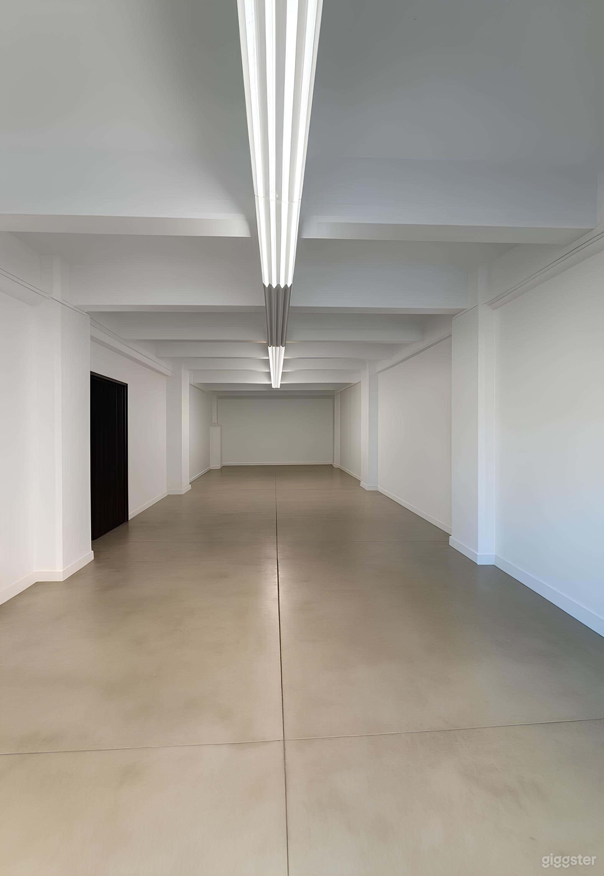 Bright Minimalist Industrial Studio Photo 3