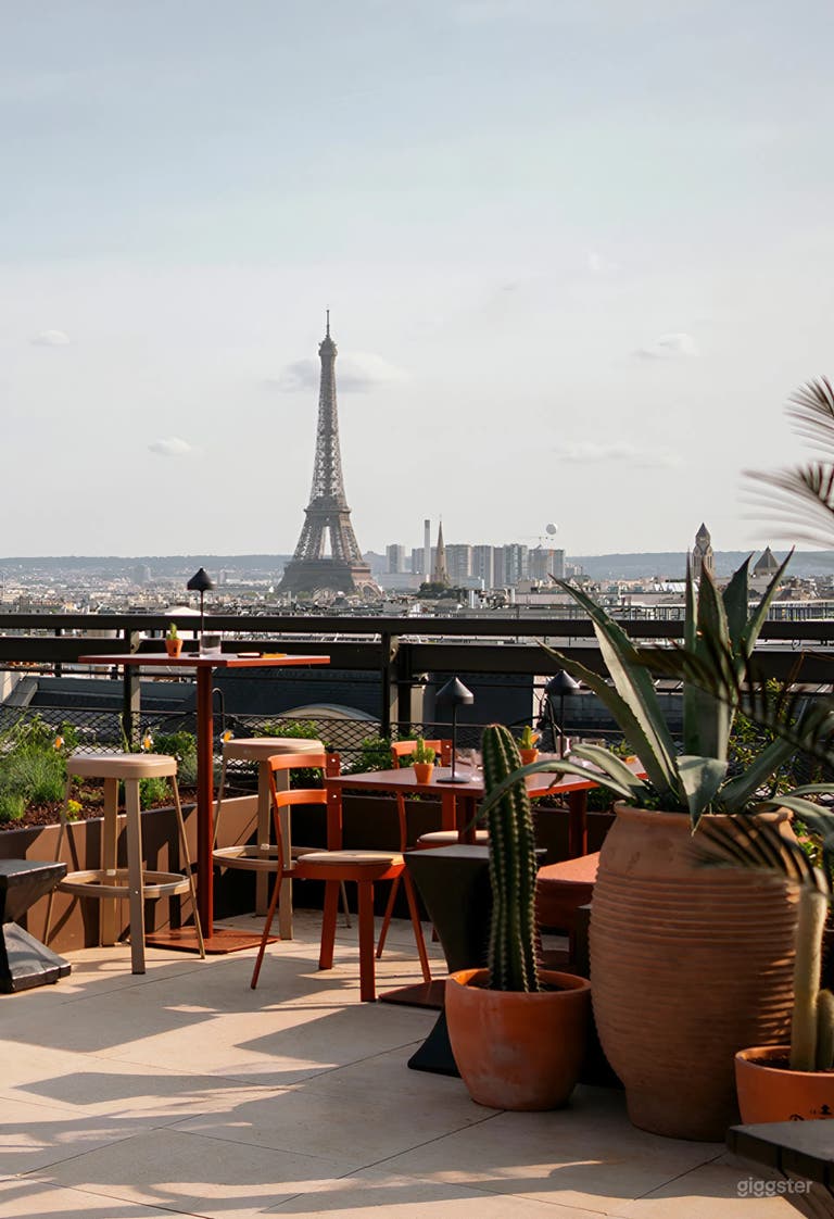  Ático parisino con vistas de 360° y cocina al aire libre 