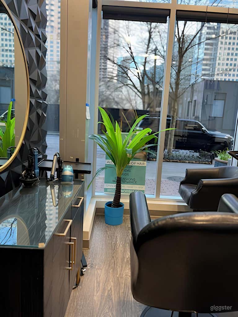  Studio de coiffure de luxe 
