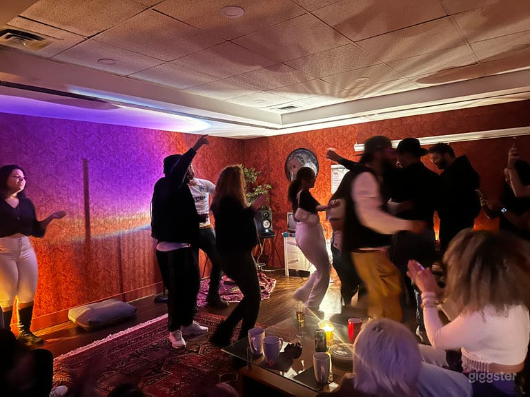  Sala de Fiesta Acogedora Privée Ambiente Oriental - Bar, Proyector 