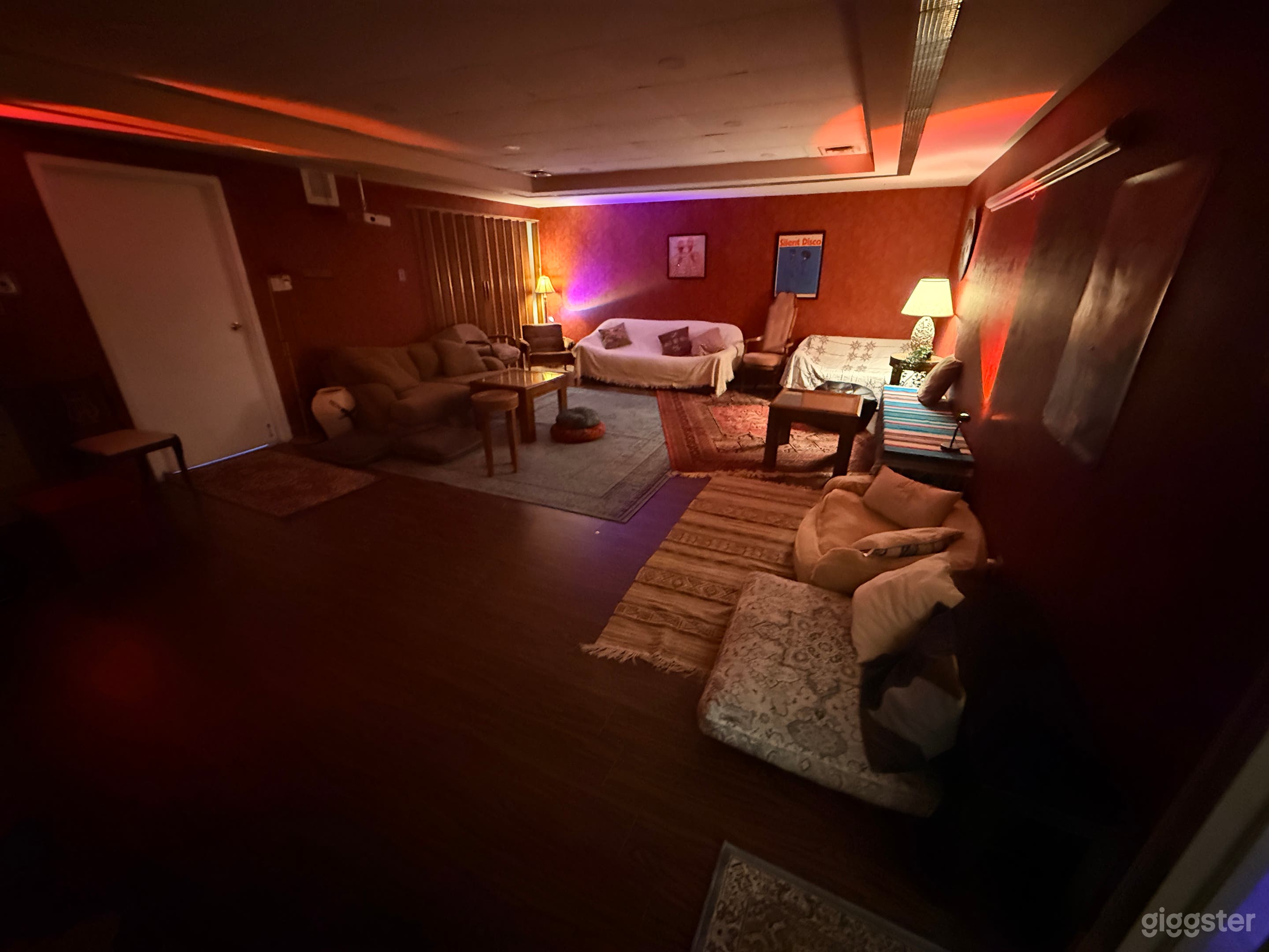 Cozy Party Room Privée Ambiance Orientale - Bar, Projecteur Photo 3