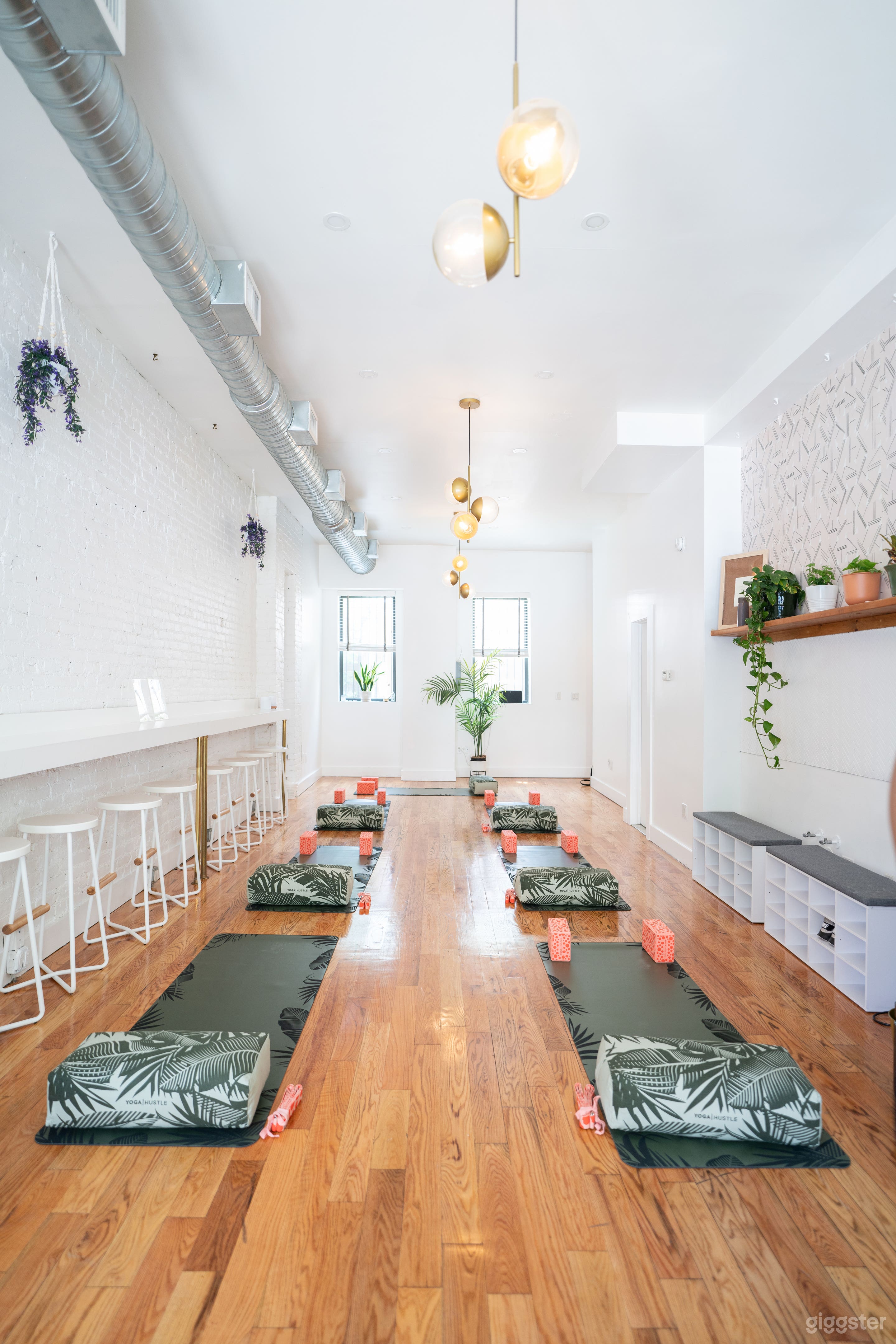 A vibrant and welcoming vessel space for you to make your vision come to life. And heads up! It doesn't need to be all about fitness and wellness. Any and all kind of events are welcomed in the space.  