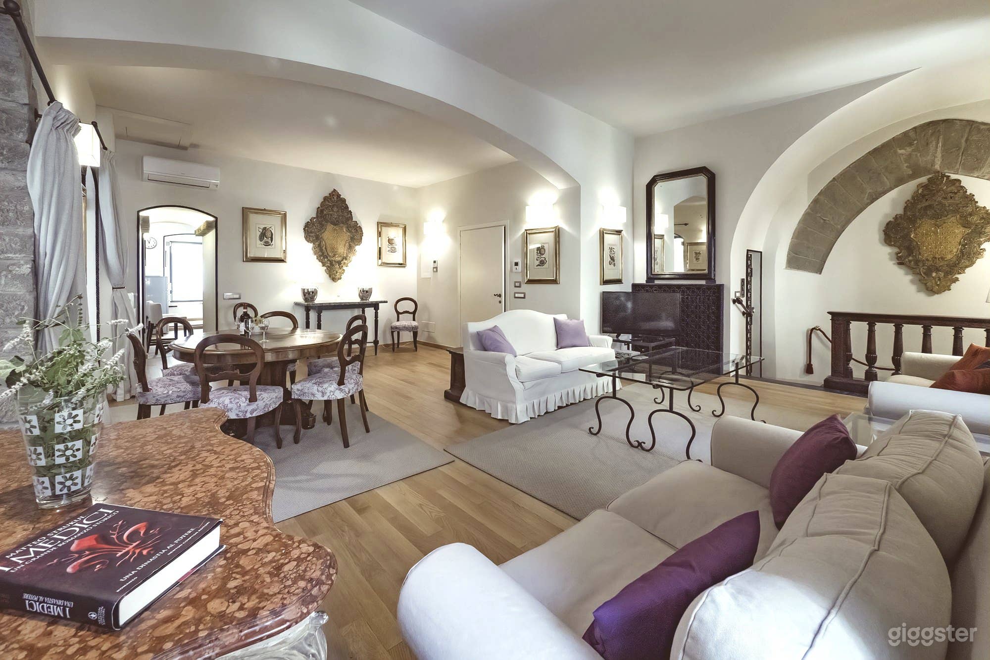 Medieval Tower Apartment with Arno River Views Photo 3