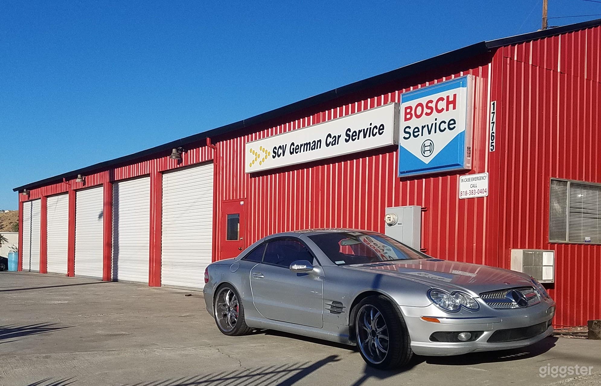 Bright Red, clean, bright, Santa Clarita Auto Shop Photo 1