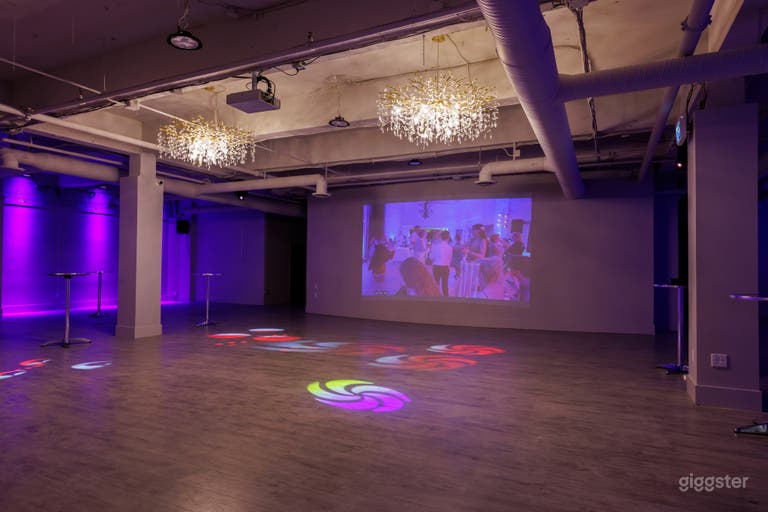  Large Elegant Industrial Event Space 