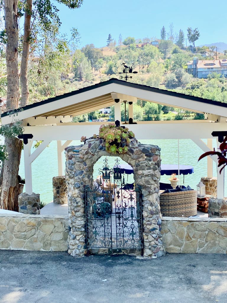  Covered dock  18x23. Maitland-Smith gate 