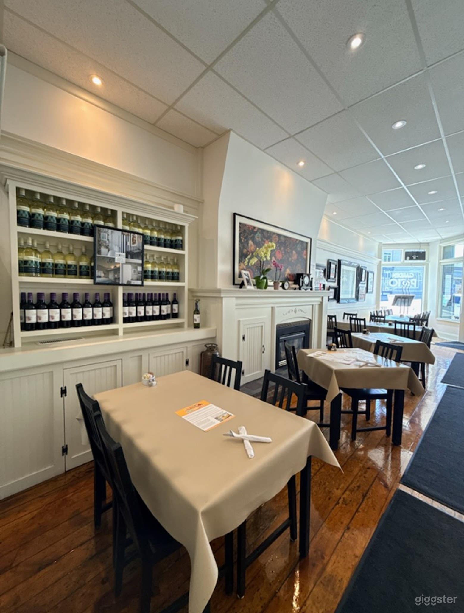 Classic White-Walled Main Dining Space Photo 2