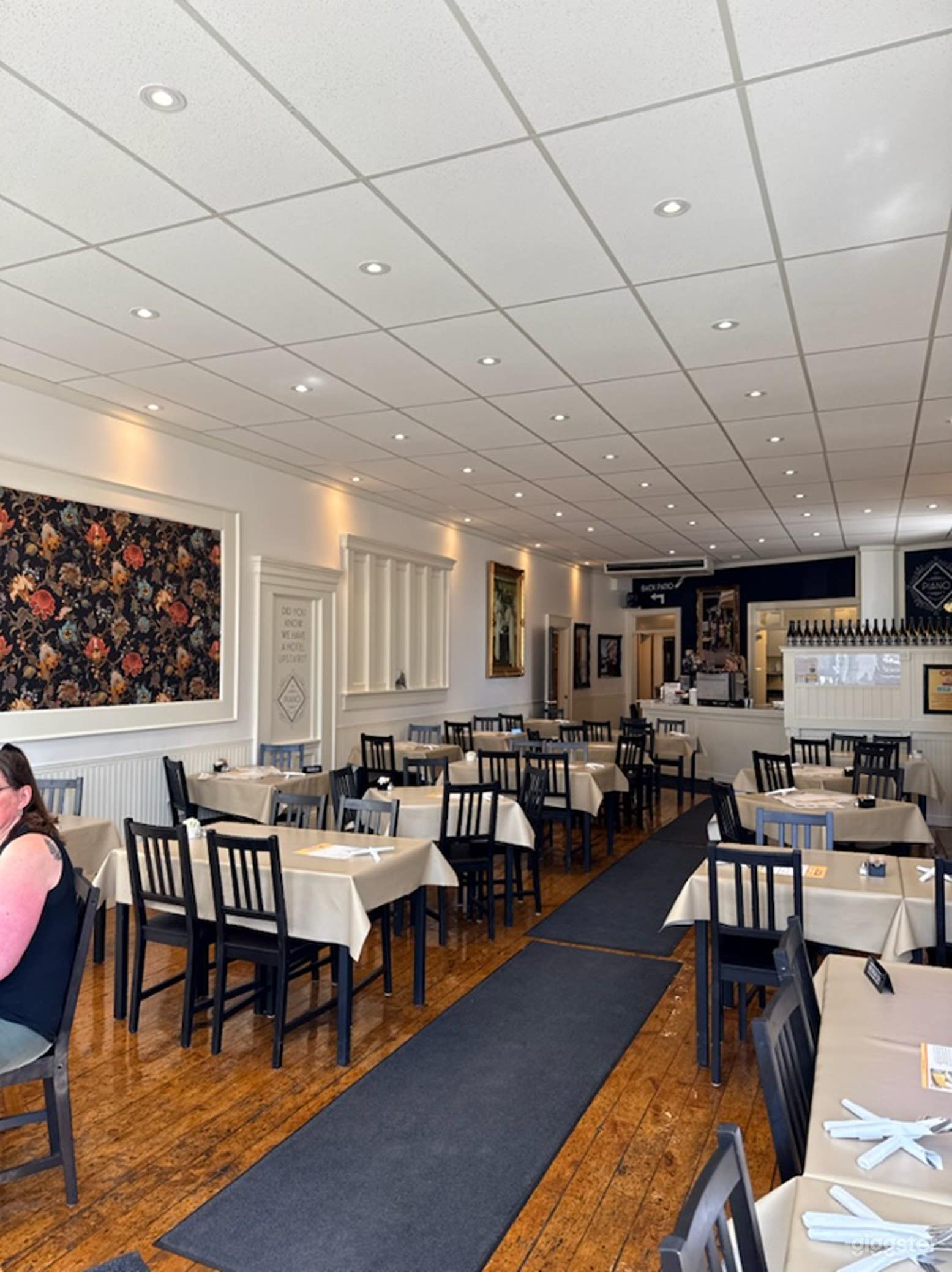 Classic White-Walled Main Dining Space Photo 4