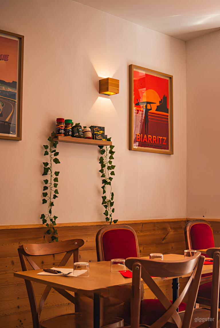  Rustikales baskisches Bistro mit vintage und warmer Atmosphäre 