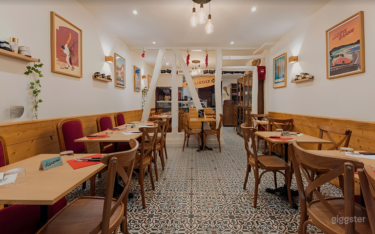  Rustikales baskisches Bistro mit vintage und warmer Atmosphäre 