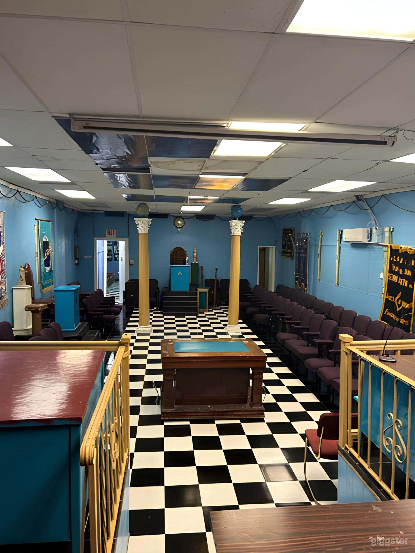 Historic Masonic Temple with Mystical Ambience for Rent Photo 3