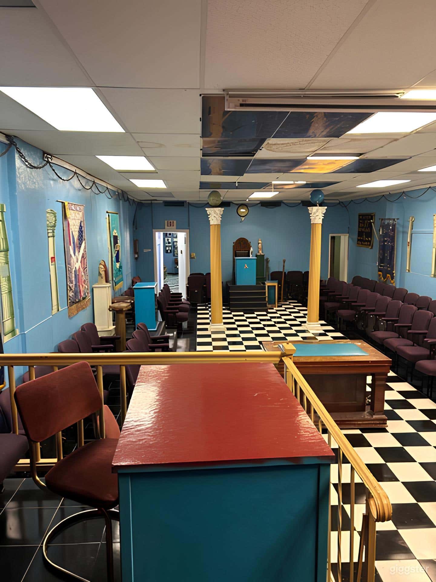 Historic Masonic Temple with Mystical Ambience for Rent Photo 4