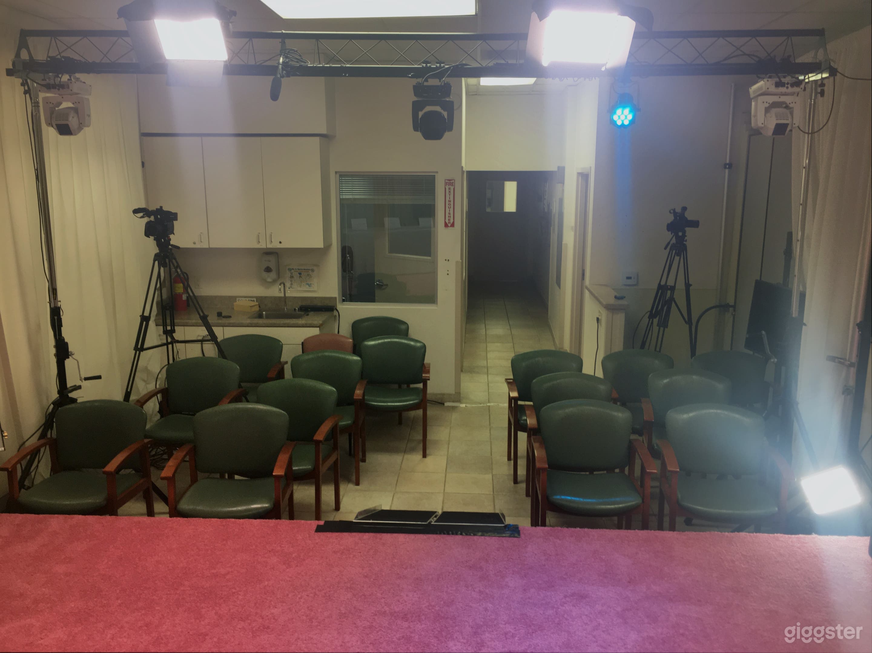 Local TV Talk Show Studio Photo 2