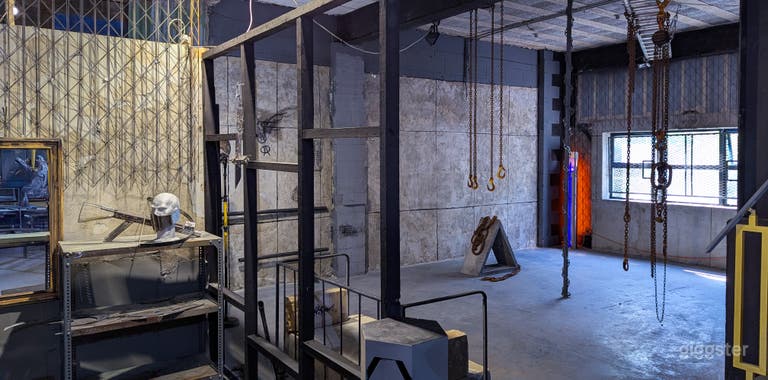  Brutalistisches Industrie-Warehouse Film- & Fotostudio (Hackney, 